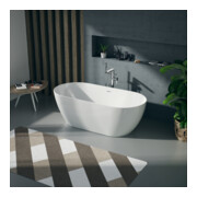 Duravit Badewanne DuraKanto 160x75x59cm, ov., frei., weiß glänzend-2