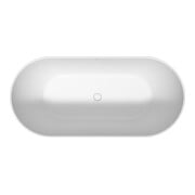 Duravit Badewanne DuraKanto 160x75x59cm, ov., freistehend, weiß matt