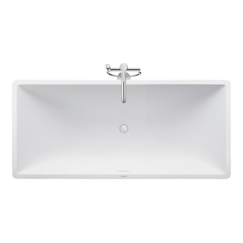Duravit Badewanne DuraSquare 185x85x46cm, freist., 2 RS, weiß