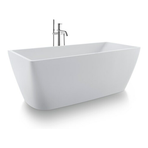 Duravit Badewanne DuraSquare 185x85x46cm, freist., 2 RS, weiß