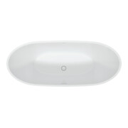 Duravit Badewanne DuraVato 170x71x69cm, oval, freistehend