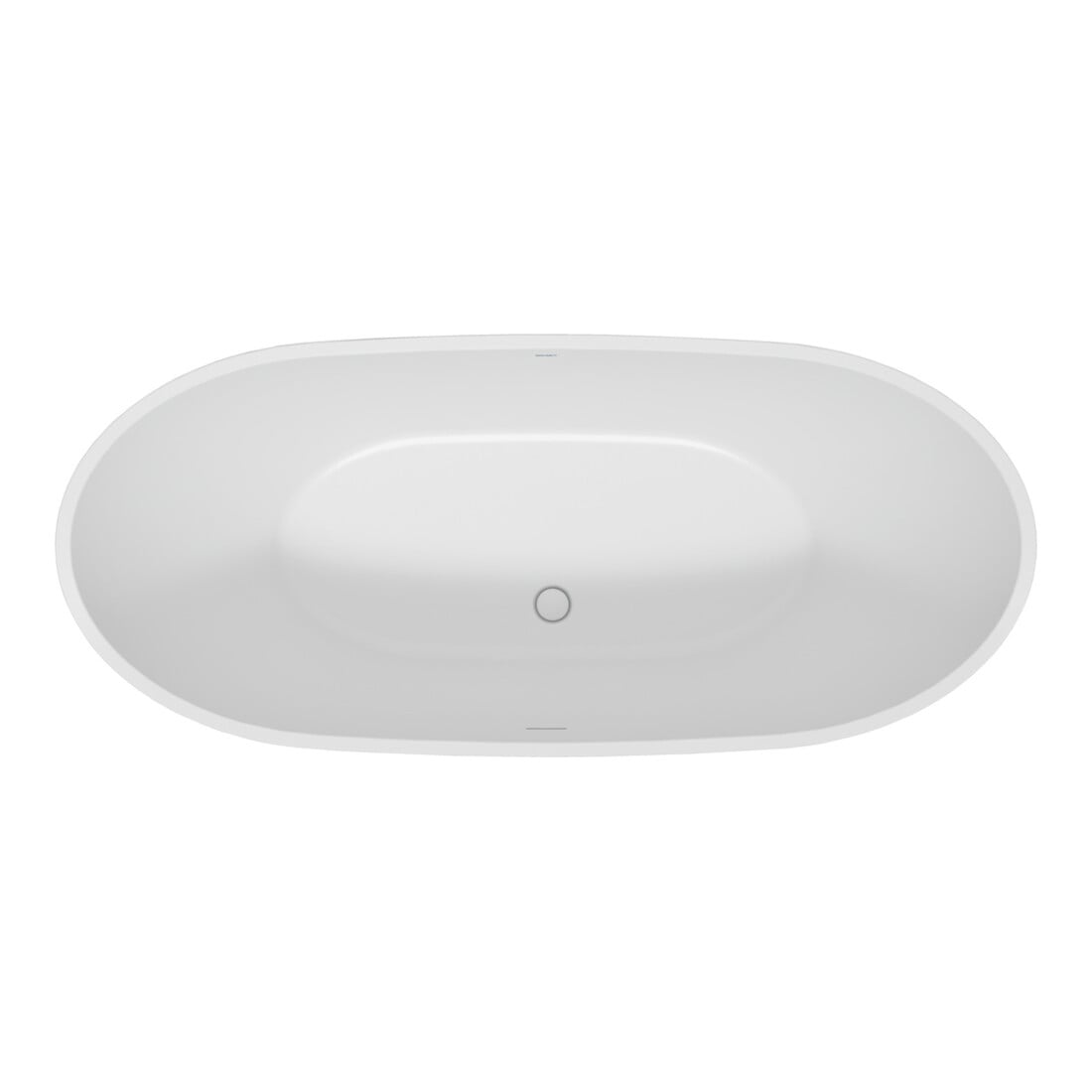 Duravit Badewanne DuraVato 180x80x69cm, oval, freistehend