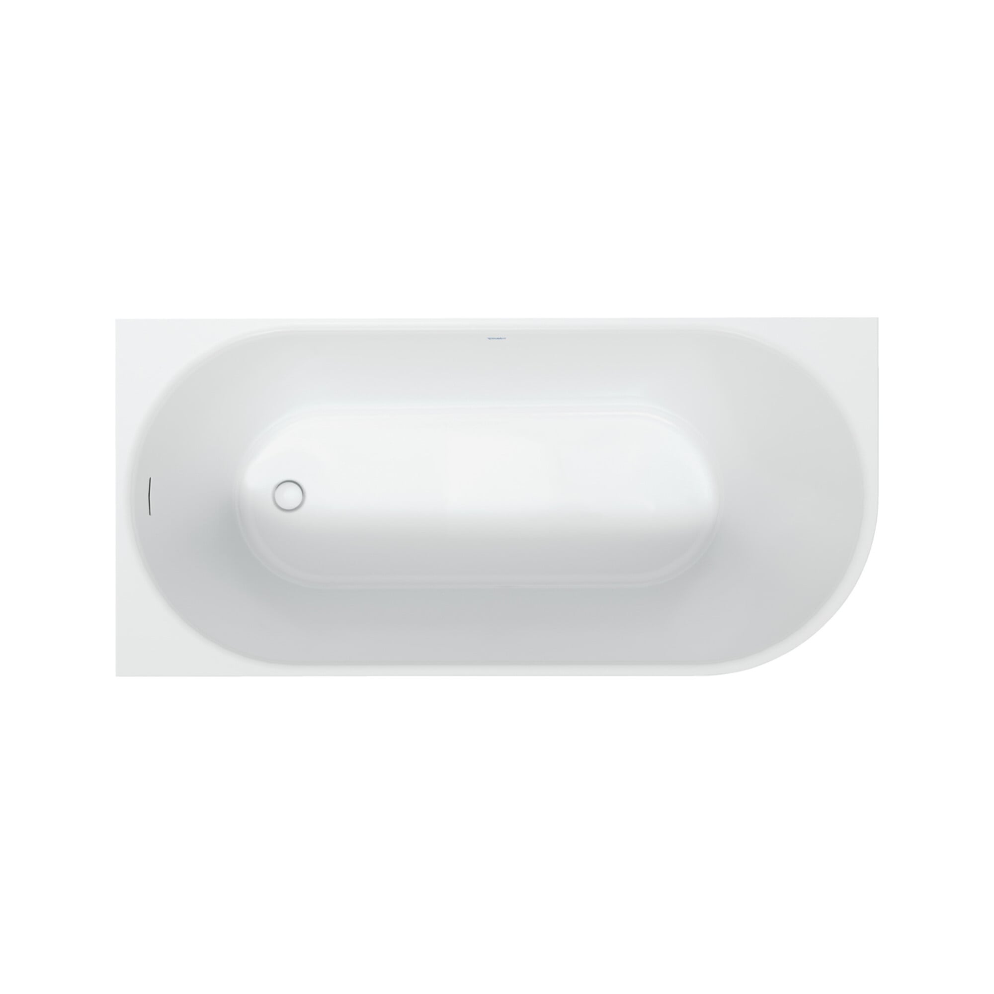 Duravit Badewanne oval DuraSenja 150x75x58,5cm, w, Eck li, RS 2, m FG+AÜL