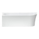 Duravit Badewanne oval DuraSenja 150x75x58,5cm, w, Eck li, RS 2, m FG+AÜL
