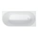 Duravit Badewanne oval DuraSenja 150x75x58,5cm, w, Eck re, RS 2, m FG+AÜL-1
