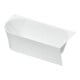 Duravit Badewanne oval DuraSenja 150x75x58,5cm, w, Eck re, RS 2, m FG+AÜL