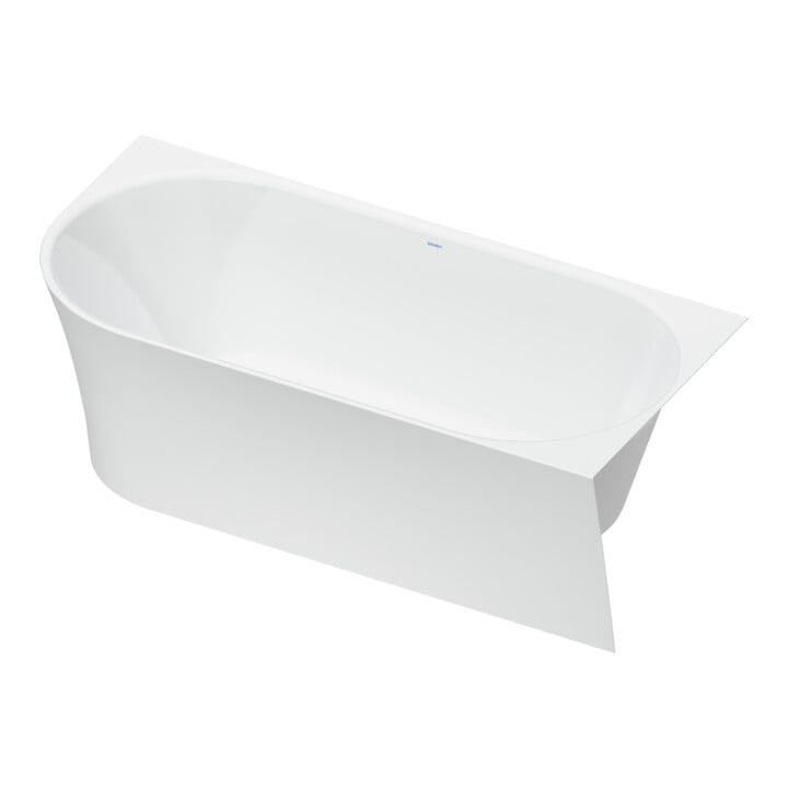 Duravit Badewanne oval DuraSenja 150x75x58,5cm, w, Eck re, RS 2, m FG+AÜL