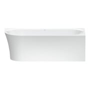 Duravit Badewanne oval DuraSenja 150x75x58,5cm, w, Eck re, RS 2, m FG+AÜL-4
