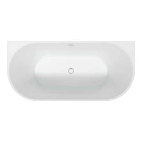 Duravit Badewanne oval DuraSenja 150x75x58,5cm, w, Vorw., RS 2, m FG+AÜL