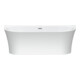 Duravit Badewanne oval DuraSenja 150x75x58,5cm, w, Vorw., RS 2, m FG+AÜL