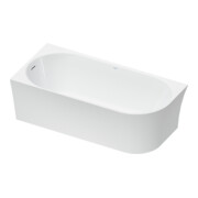 Duravit Badewanne oval DuraSenja 170x80x58,5cm, w, Eck li, RS 2, m FG+AÜL-4