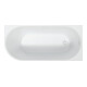 Duravit Badewanne oval DuraSenja 170x80x58,5cm, w, Eck re, RS 2, m FG+AÜL-1