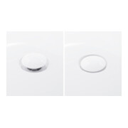 Duravit Badewanne oval DuraSenja 170x80x58,5cm, w, Eck re, RS 2, m FG+AÜL-4