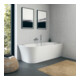 Duravit Badewanne oval DuraSenja 170x80x58,5cm, w, Eck re, RS 2, m FG+AÜL