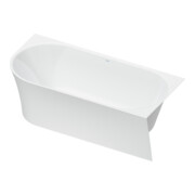 Duravit Badewanne oval DuraSenja 170x80x58,5cm, w, Eck re, RS 2, m FG+AÜL-5
