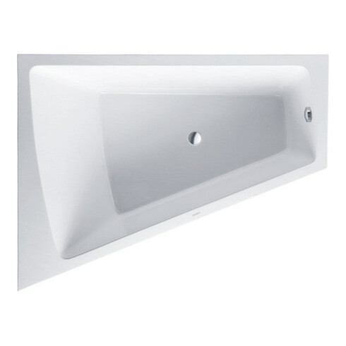 Duravit Badewanne Paiova 170x130x46cm, 1 RS links, weiß