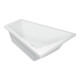 Duravit Badewanne Paiova 180x140x46cm, Einbauvers., 1 RS re, weiß-1