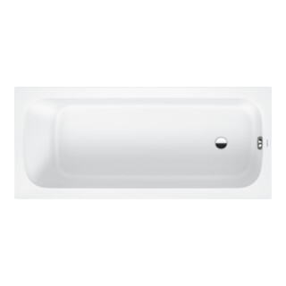 Duravit Badewanne Qatego 160x70cm, EB-Version, 1 RS, weiß
