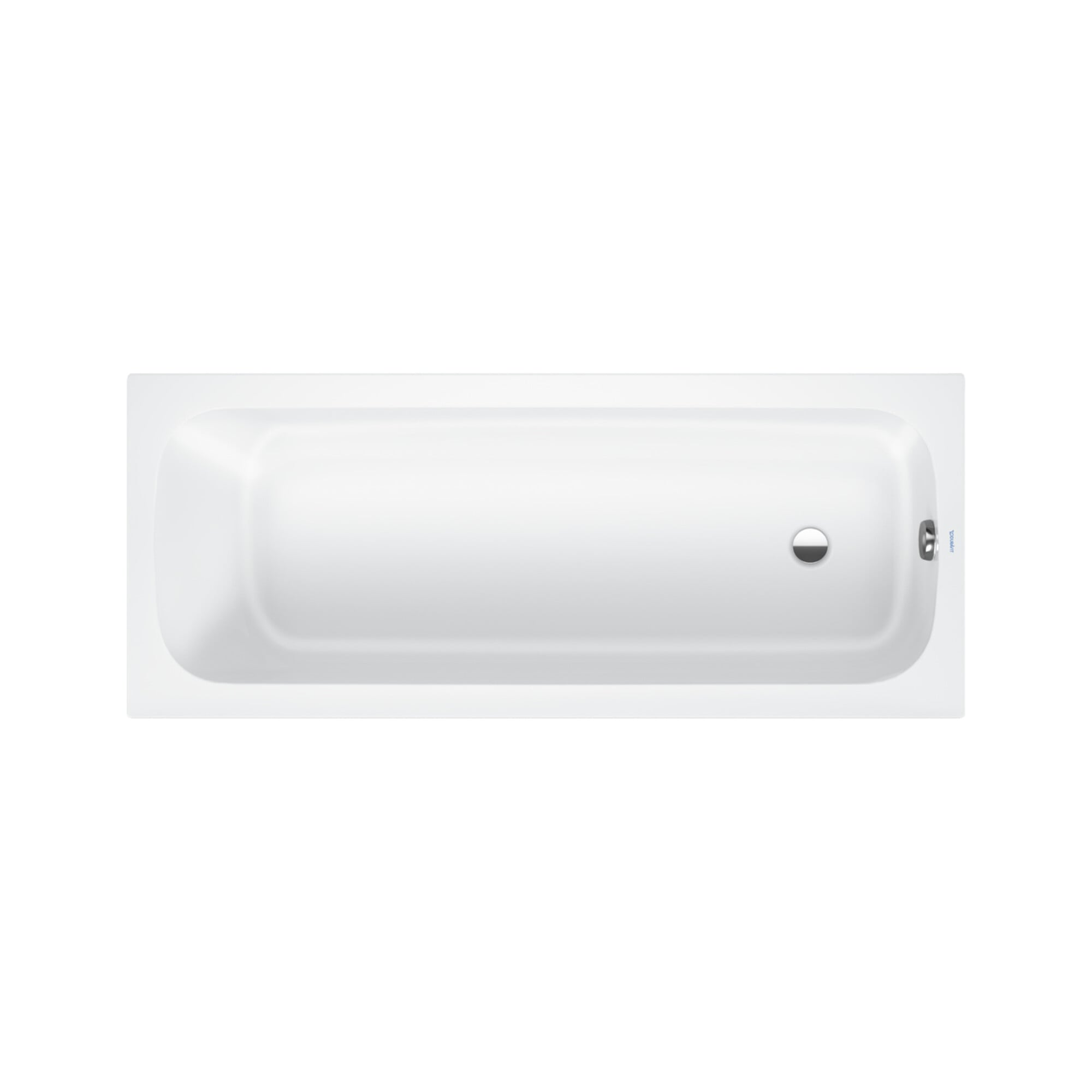 Duravit Badewanne Qatego 170x70cm, EB-Version, 1 RS, weiß