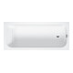 Duravit Badewanne Qatego 180x80cm, EB-Version, 1 RS, weiß-1