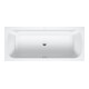 Duravit Badewanne Qatego 180x80cm, EB-Version, 2 RS, weiß-1