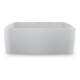 Duravit Badewanne Qatego 180x80cm, frei., 2 Rückenschräge, weiß-1
