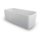 Duravit Badewanne Qatego 180x80cm, frei., 2 Rückenschräge, weiß-3