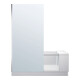 Duravit Badewanne Shower + Bath 170x75x210,5cm, Klar, Eck L, mont. T, we-3