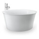 Duravit Badewanne White Tulip 140x140x48cm, frei., RS umlaufend, weiß-2