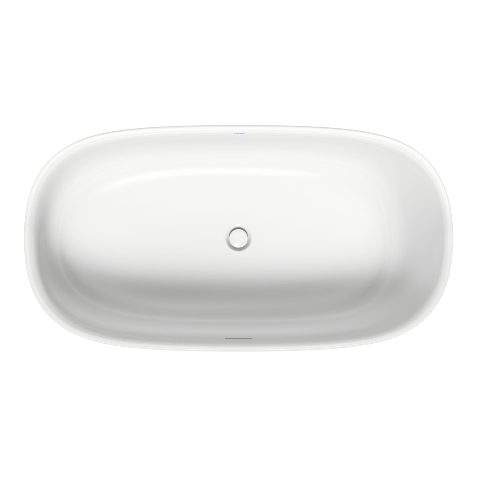 Duravit Badewanne Zencha 160x85x45,5cm, 1 RS, frei., matt-weiß
