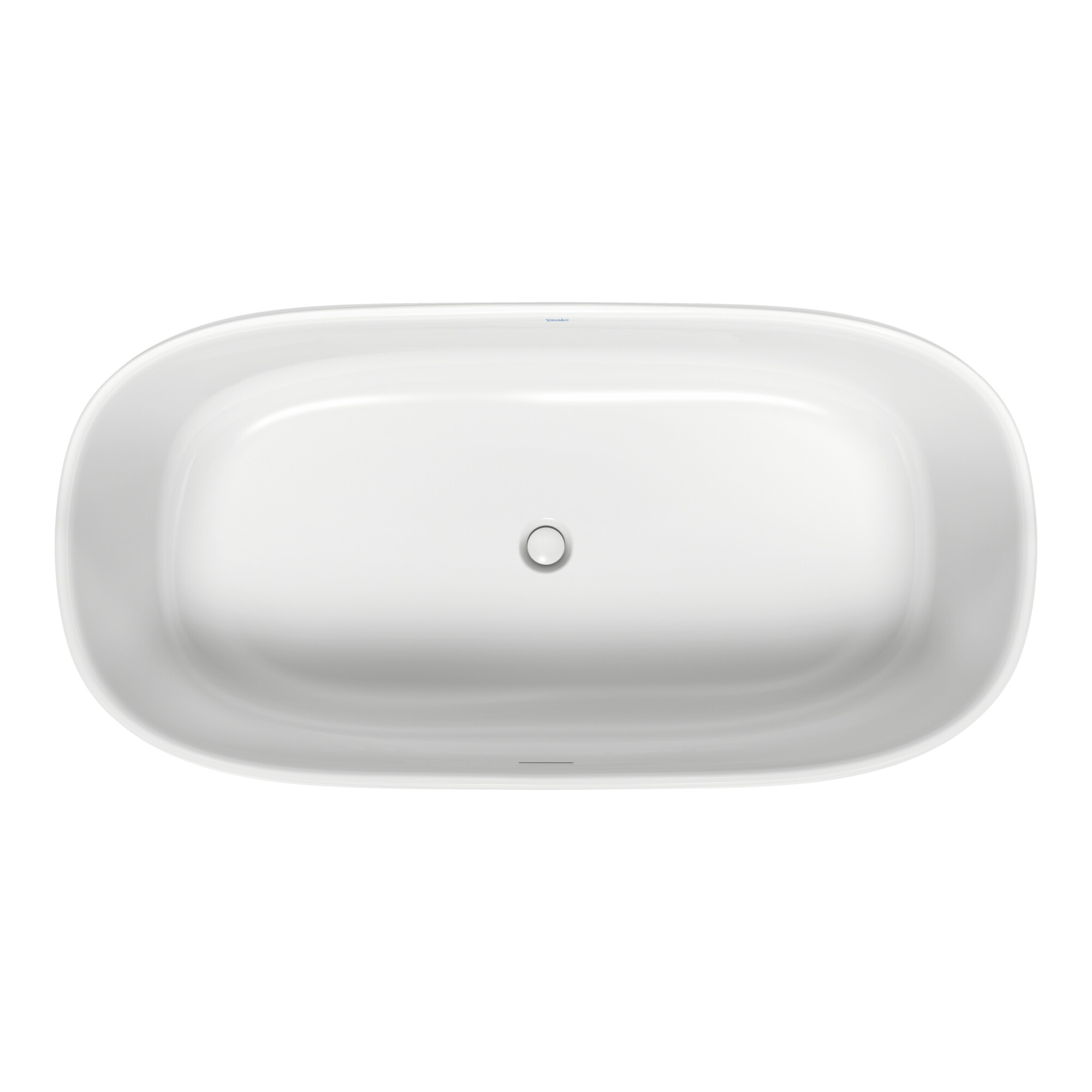 Duravit Badewanne Zencha 180x90x45,5cm, 2 RS, frei., matt-weiß
