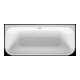 Duravit Baignoire à remous Happy D.2 180x80 cm, avant, 2 jets, blanc, système Air-1