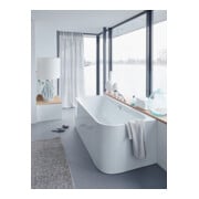 Duravit Baignoire à remous Happy D.2 180x80 cm, avant, 2 jets, blanc, système Air-2