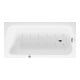 Duravit Baignoire à remous Qatego 150x75 cm, Air-Sys, version EB, 1 RS, blanc-1