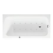 Duravit Baignoire à remous Qatego 150x75 cm, Air-Sys, version EB, 1 RS, blanc
