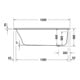 Duravit Baignoire à remous Qatego 150x75 cm, Air-Sys, version EB, 1 RS, blanc-4