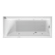 Duravit Baignoire à remous Starck 160x70 cm, Jet-Sys, version EB, 1 RS, blanc-1