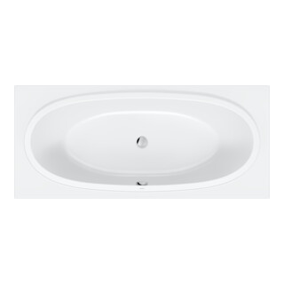 Duravit Baignoire Balcoon 180x80 cm, version EB, 1 RS, blanc
