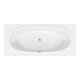 Duravit Baignoire Balcoon 180x80 cm, version EB, 1 RS, blanc-1
