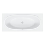 Duravit Baignoire Balcoon 180x80 cm, version EB, 1 RS, blanc mat