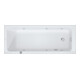 Duravit Baignoire balnéo 2.0 D-Code 170x70 cm, version EB, 1 RS, blanche, J Proj.-1