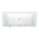 Duravit Baignoire balnéo 2.0 D-Code 180x80 cm, version EB, 2 RS, blanche, J Proj.-1