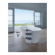 Duravit Baignoire balnéo Cape Cod 185,5x88,5 cm, libre, 2 jets, blanche, Air-Sys-5