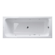 Duravit Baignoire balnéo D-Code 180x80 cm, version EB, 2 jets, blanc, J Proj.