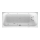 Duravit Baignoire balnéo Happy D.2 170x75 cm, Combi P, version EB, 1 RS droite, blanche-1