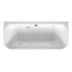 Duravit Baignoire balnéo Happy D.2 180x80 cm, pré-installée, 2 jets, blanche, système Jet-1
