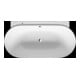 Duravit Baignoire balnéo Luv 180x95 cm, pré-installée, 2 jets, blanche, système Air-1