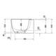Duravit Baignoire balnéo Luv 180x95 cm, pré-installée, 2 jets, blanche, système Air