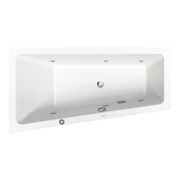 Duravit Baignoire balnéo No. 1 150x80 cm, 115 l, EB-Vers, 1 RS gauche, blanc