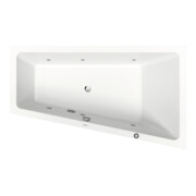 Duravit Baignoire balnéo No. 1 170x100 cm, 210 l, EB-Vers, 1 RS droite, blanc